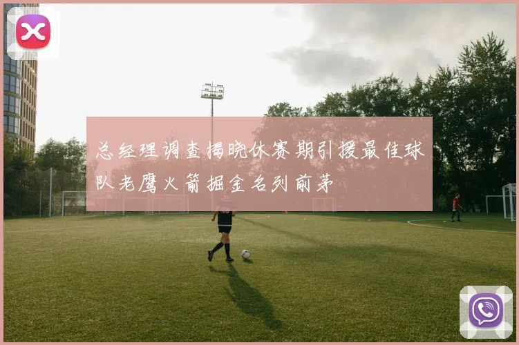 总经理调查揭晓休赛期引援最佳球队老鹰火箭掘金名列前茅